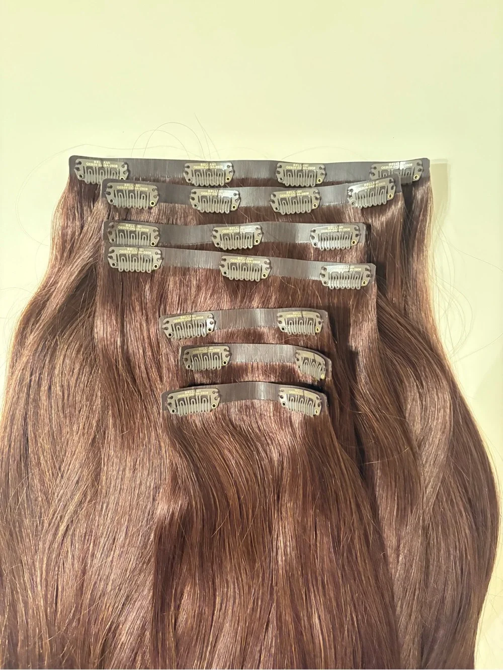 Bellami Chocolate Brown Hair Extensions 26 inches 360 grams